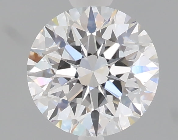 1.08 carat round lab grown diamond D color VVS2 clarity
