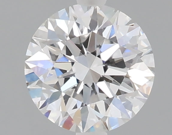 1.08 carat round lab grown diamond D color VVS2 clarity