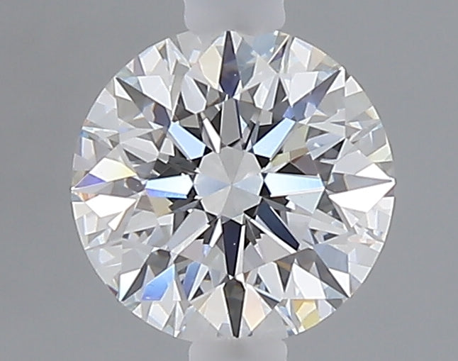 1.08 carat round lab grown diamond E color VVS2 clarity