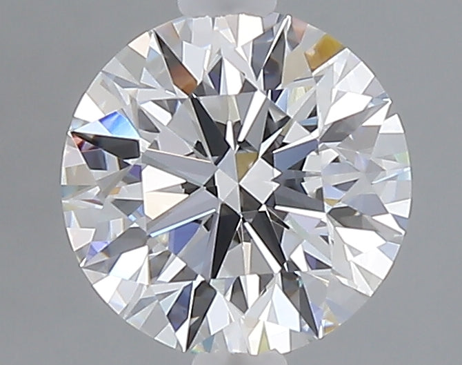 1.51 carat round lab grown diamond D color VVS2 clarity