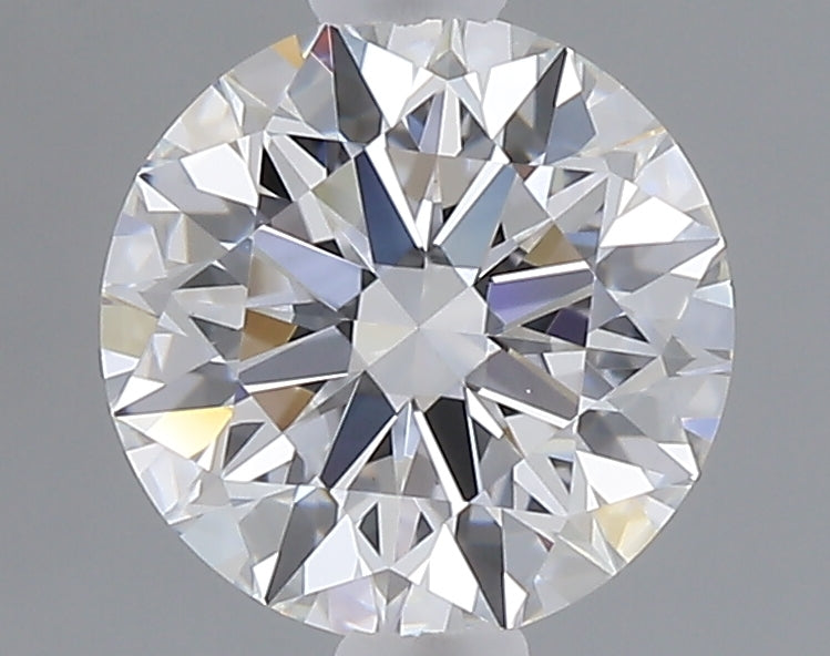 1.02 carat round lab grown diamond D color VVS2 clarity
