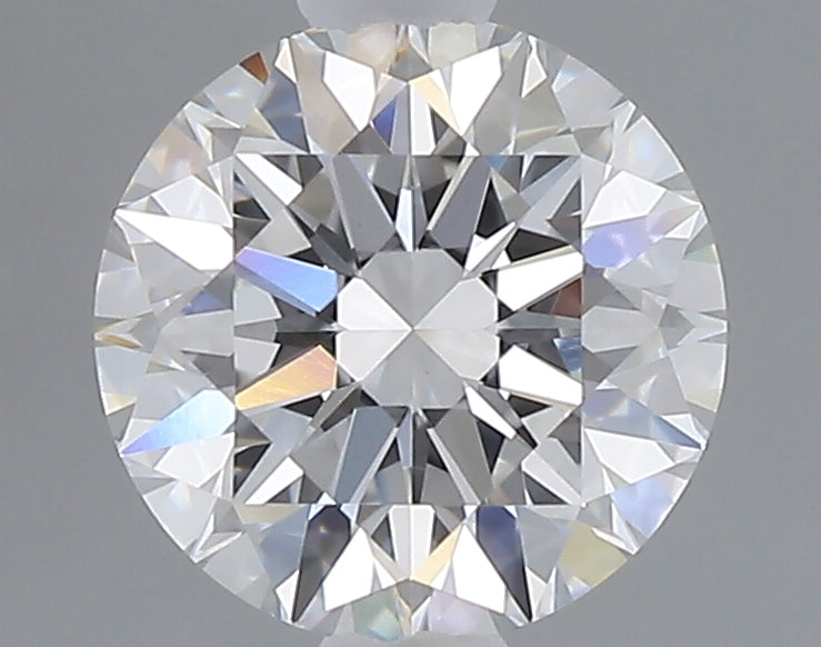 1.03 carat round lab grown diamond D color VVS2 clarity