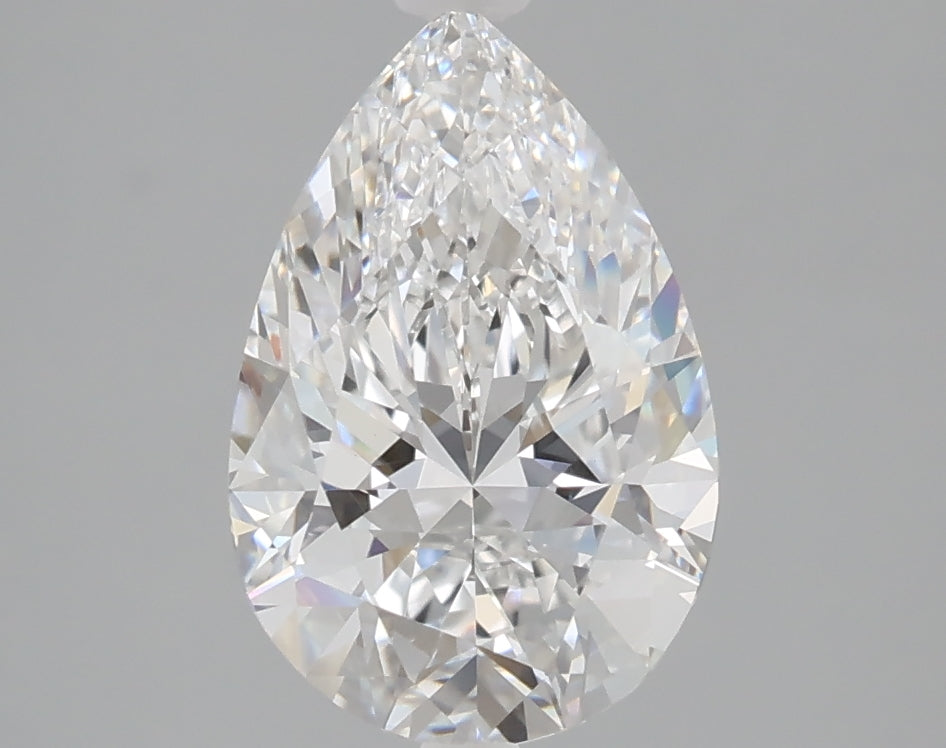 2.26 carat pear lab grown diamond D color VVS2 clarity
