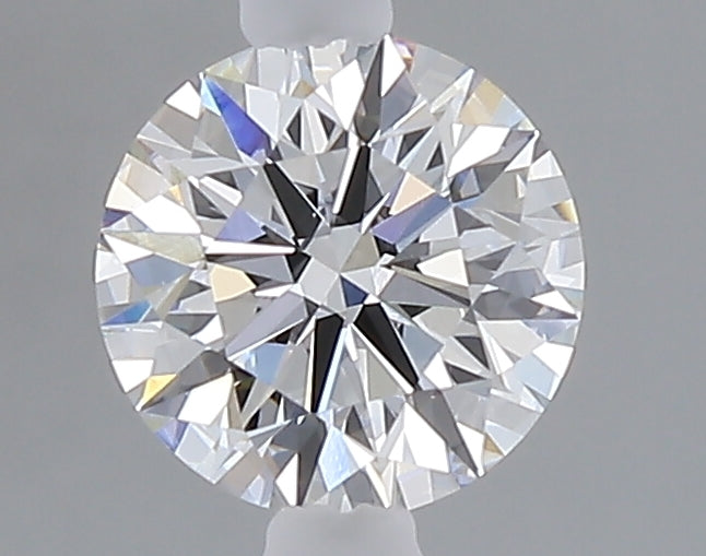 1.02 carat round lab grown diamond D color VVS2 clarity