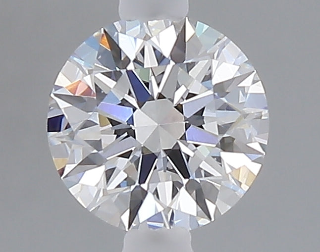 1.01 carat round lab grown diamond D color VVS2 clarity