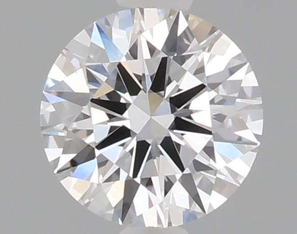 1.06 carat round lab grown diamond D color VVS2 clarity