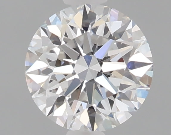 1.05 carat round lab grown diamond D color VVS2 clarity