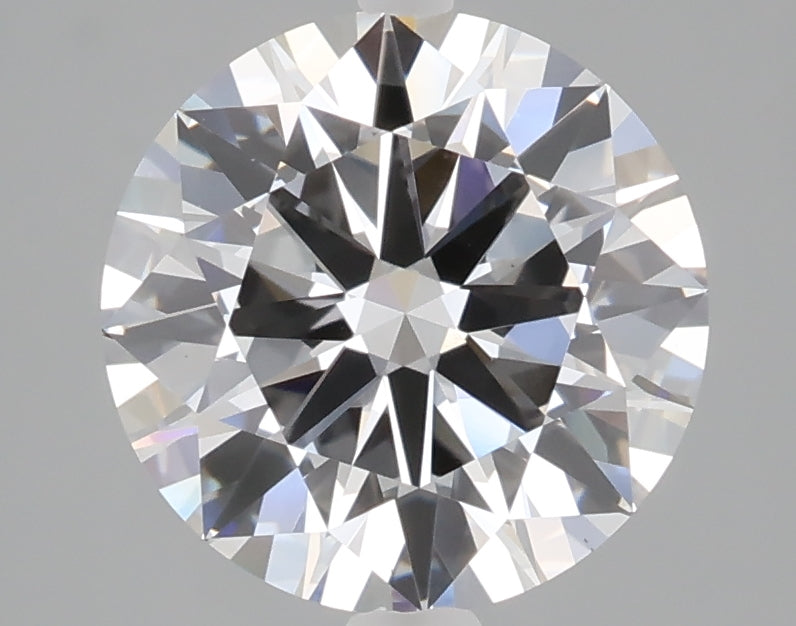 2.74 carat round lab grown diamond E color VS1 clarity
