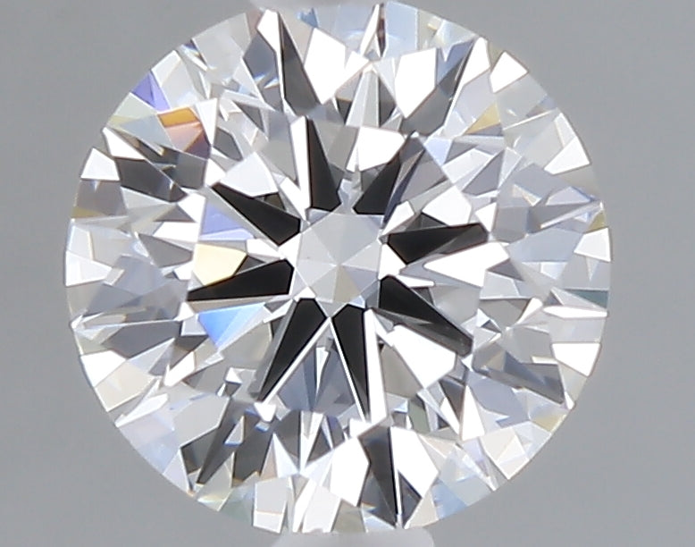 1.04 carat round lab grown diamond D color VVS2 clarity