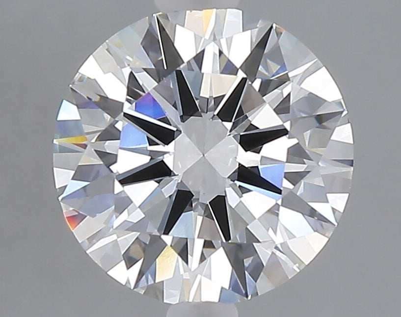 2.50 carat round lab grown diamond E color VVS2 clarity