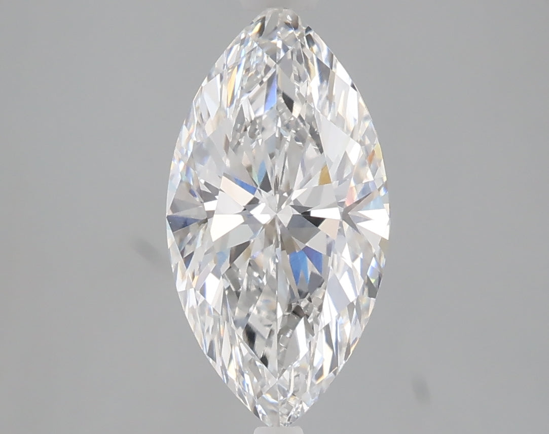 2.05 carat marquise lab grown diamond E color VVS2 clarity
