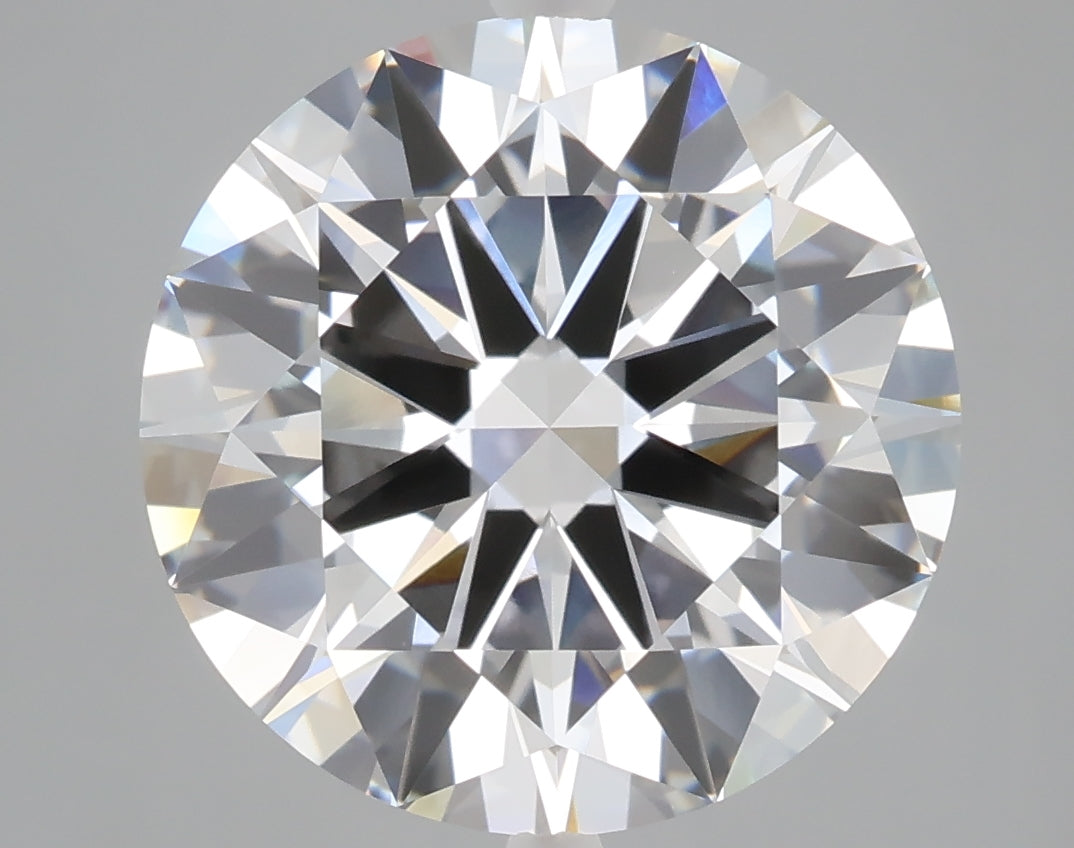 7.00 carat round lab grown diamond F color VVS2 clarity