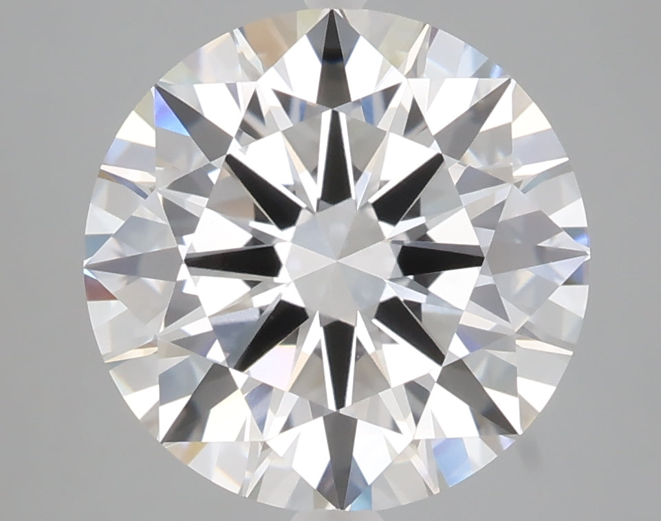 5.10 carat round lab grown diamond E color VS1 clarity