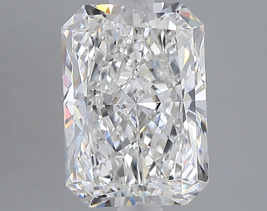 2.52 carat radiant lab grown diamond F color VVS2 clarity