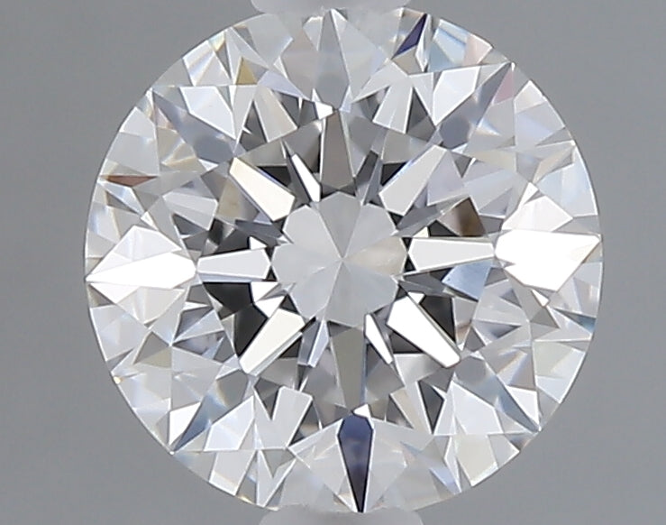 1.04 carat round lab grown diamond D color VVS2 clarity