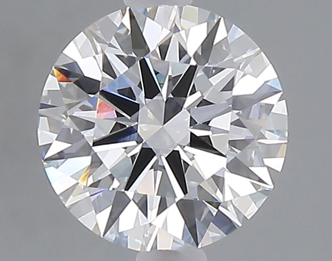 1.55 carat round lab grown diamond D color VVS2 clarity