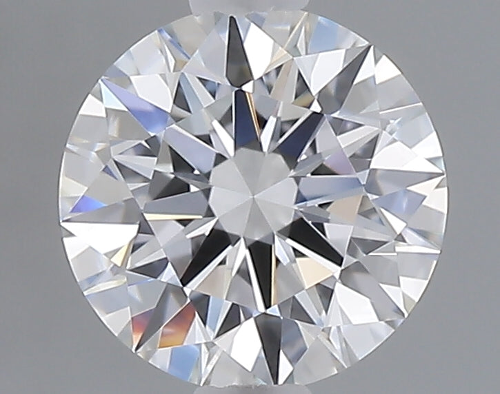 1.08 carat round lab grown diamond D color VVS2 clarity