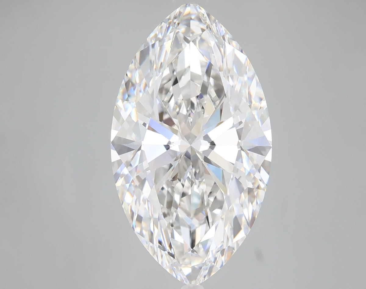 6.25 carat marquise lab grown diamond E color VVS2 clarity