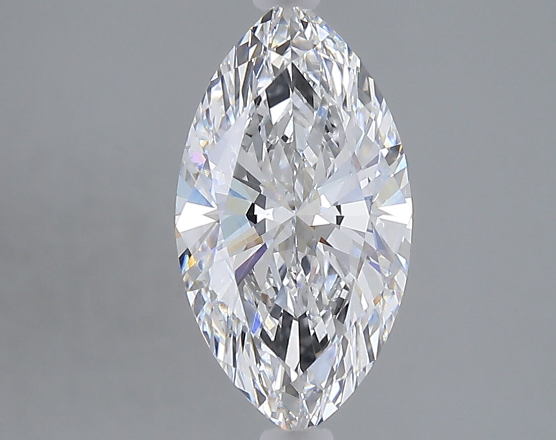 2.05 carat marquise lab grown diamond D color VVS2 clarity