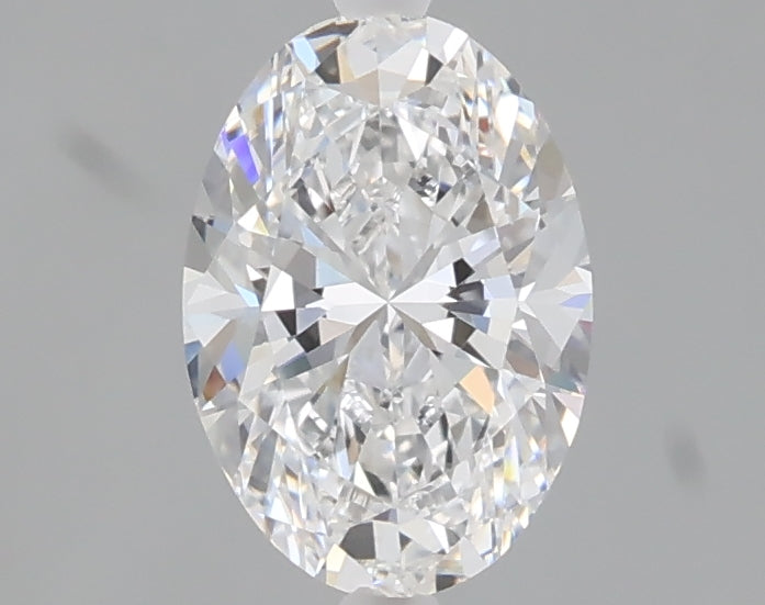 1.06 carat oval lab grown diamond D color VVS2 clarity