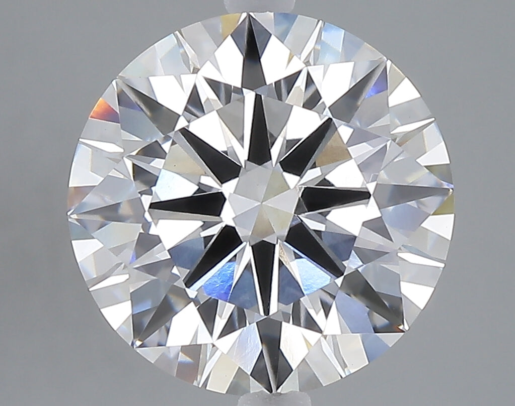 5.03 carat round lab grown diamond E color VVS2 clarity