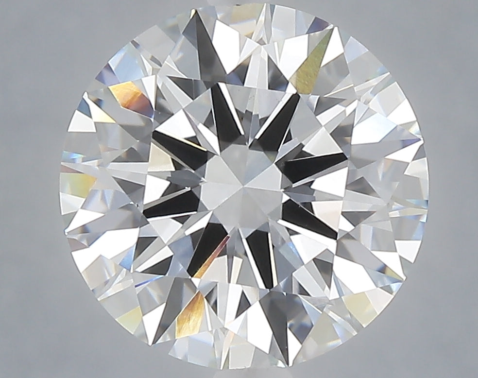 5.00 carat round lab grown diamond E color VS1 clarity