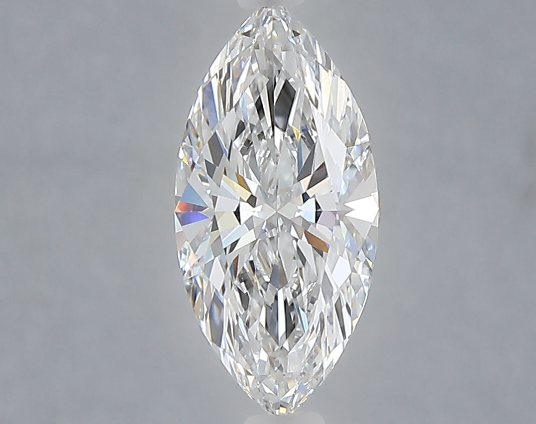 1.54 carat marquise lab grown diamond D color VVS2 clarity