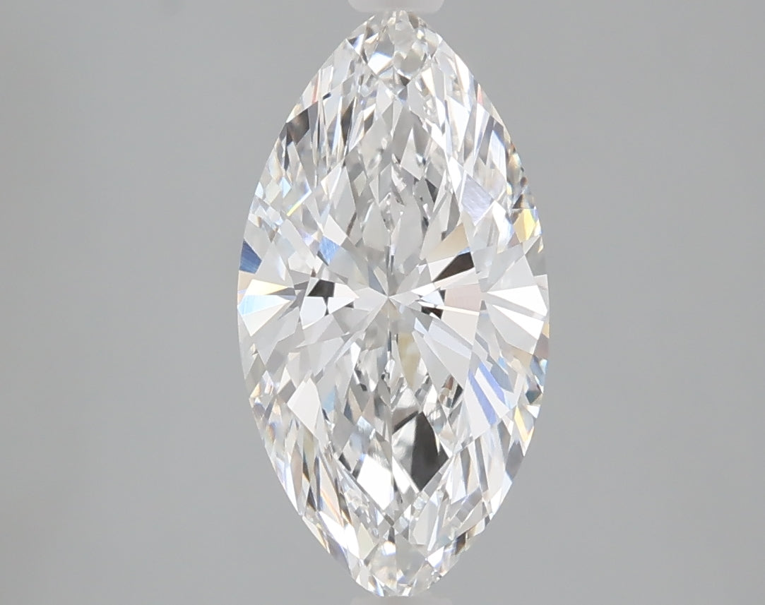 2.05 carat marquise lab grown diamond E color VVS2 clarity