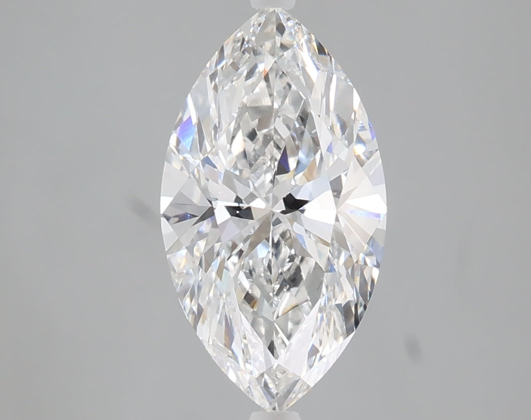 2.06 carat marquise lab grown diamond E color VVS2 clarity