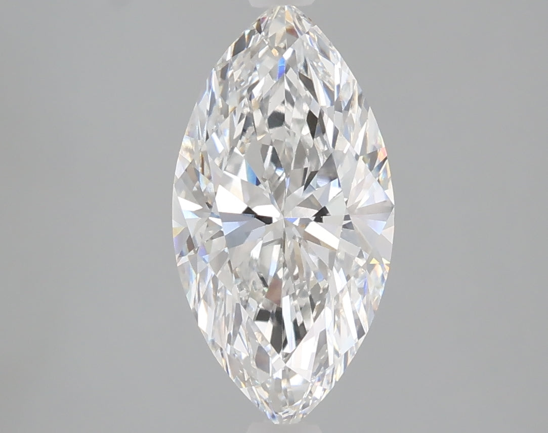 2.05 carat marquise lab grown diamond E color VS1 clarity