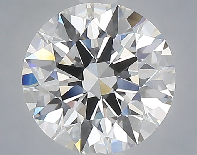 1.58 carat round lab grown diamond E color VS1 clarity