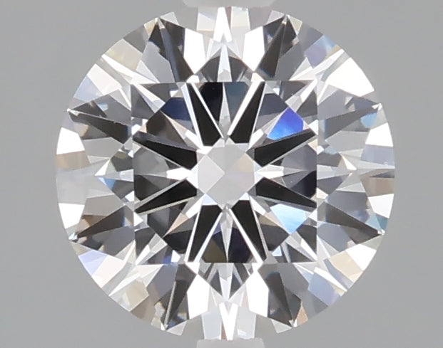 1.32 carat round lab grown diamond D color VVS2 clarity