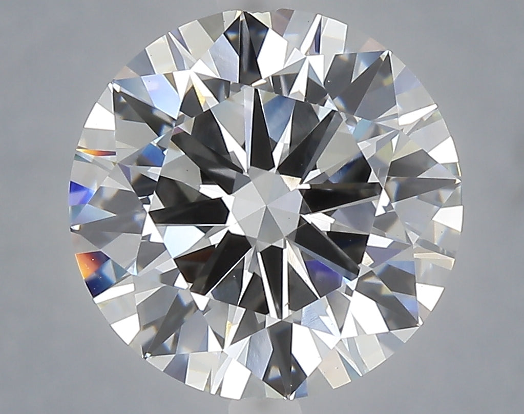 5.00 carat round lab grown diamond F color VS1 clarity