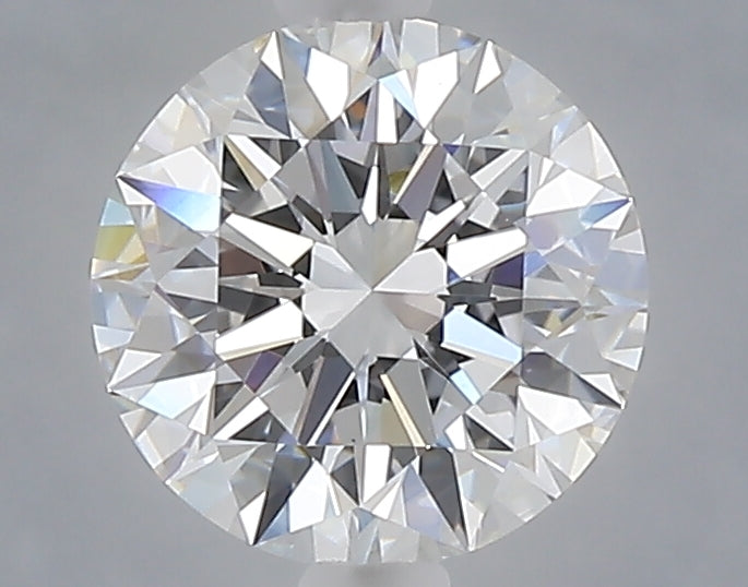 1.52 carat round lab grown diamond D color VVS2 clarity