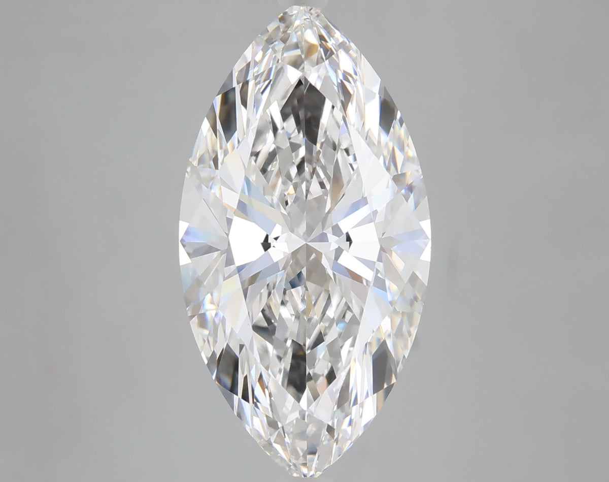 5.50 carat marquise lab grown diamond E color VVS2 clarity