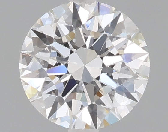 1.08 carat round lab grown diamond D color VVS2 clarity