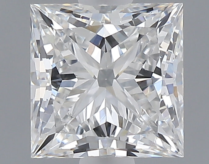 3.11 carat emerald lab grown diamond F color VVS2 clarity
