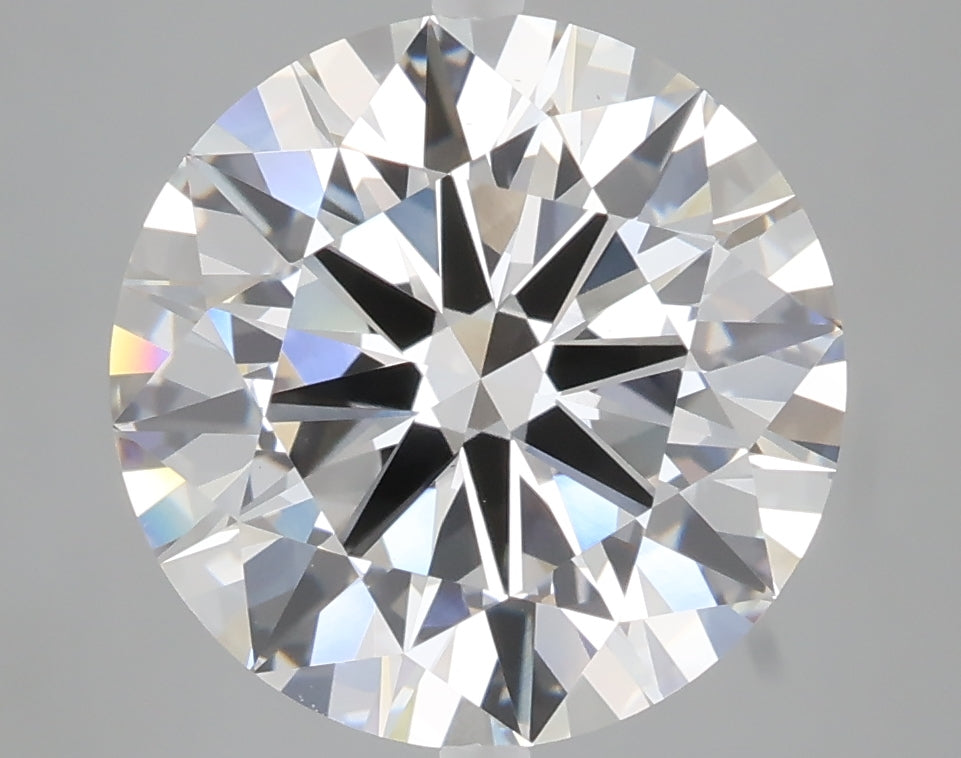 5.00 carat round lab grown diamond F color VS1 clarity