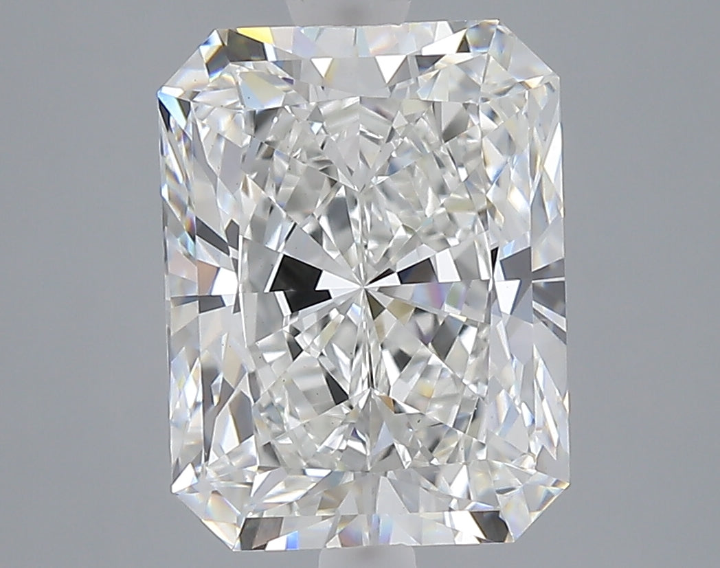 4.51 carat radiant lab grown diamond F color VS1 clarity