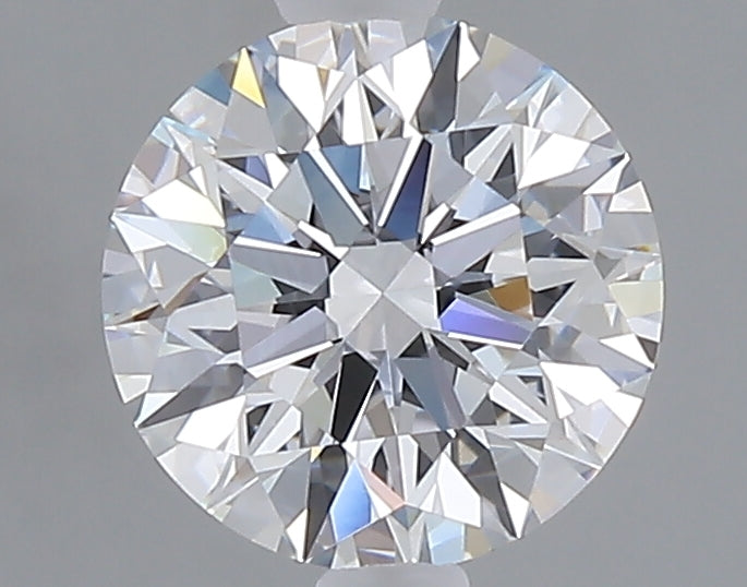 1.58 carat round lab grown diamond D color VVS2 clarity