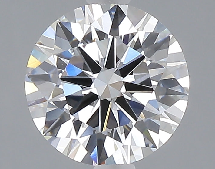 1.73 carat round lab grown diamond D color VVS2 clarity