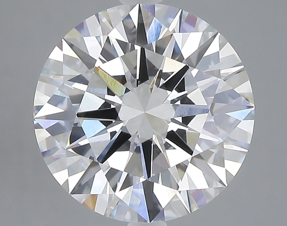 5.03 carat round lab grown diamond F color VS1 clarity