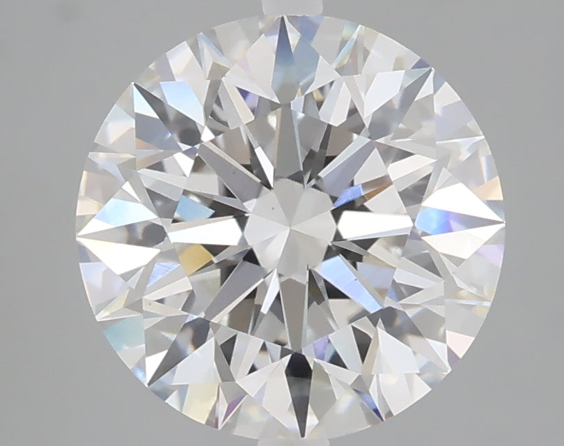 3.05 carat round lab grown diamond E color VS1 clarity