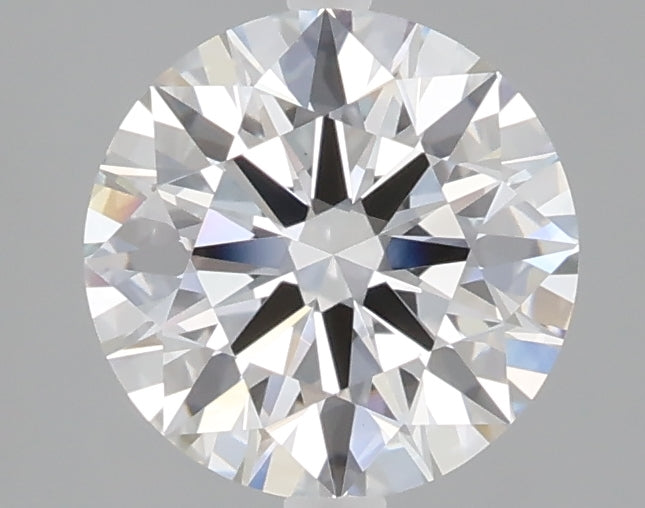 1.54 carat round lab grown diamond D color VVS2 clarity