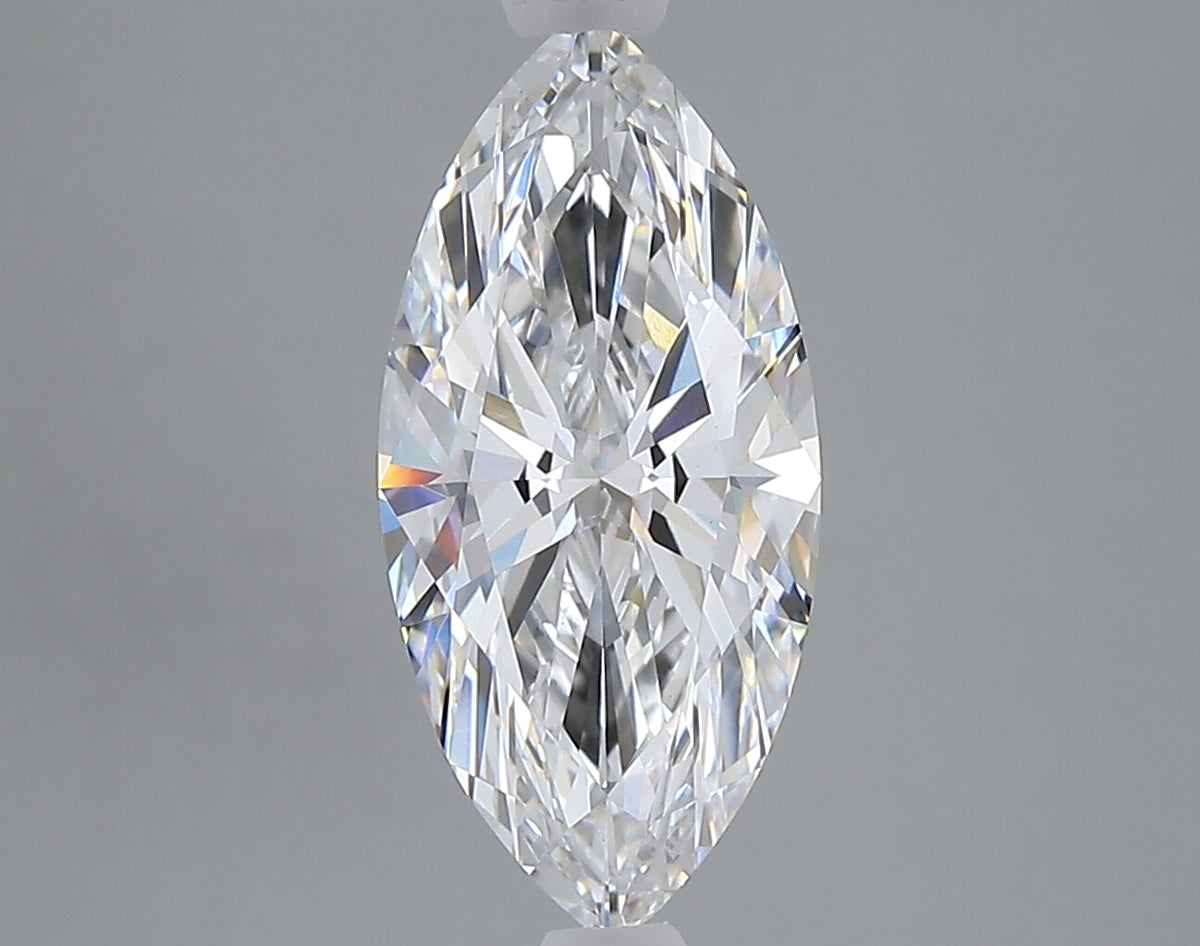 2.51 carat marquise lab grown diamond E color VVS2 clarity