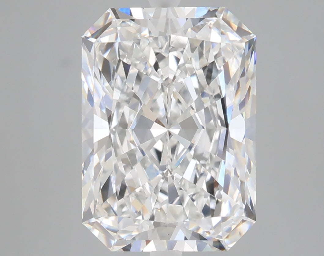 5.07 carat radiant lab grown diamond D color VS1 clarity