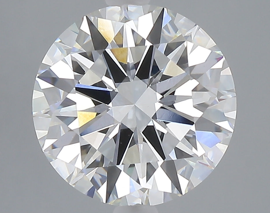 4.00 carat round lab grown diamond F color VS1 clarity