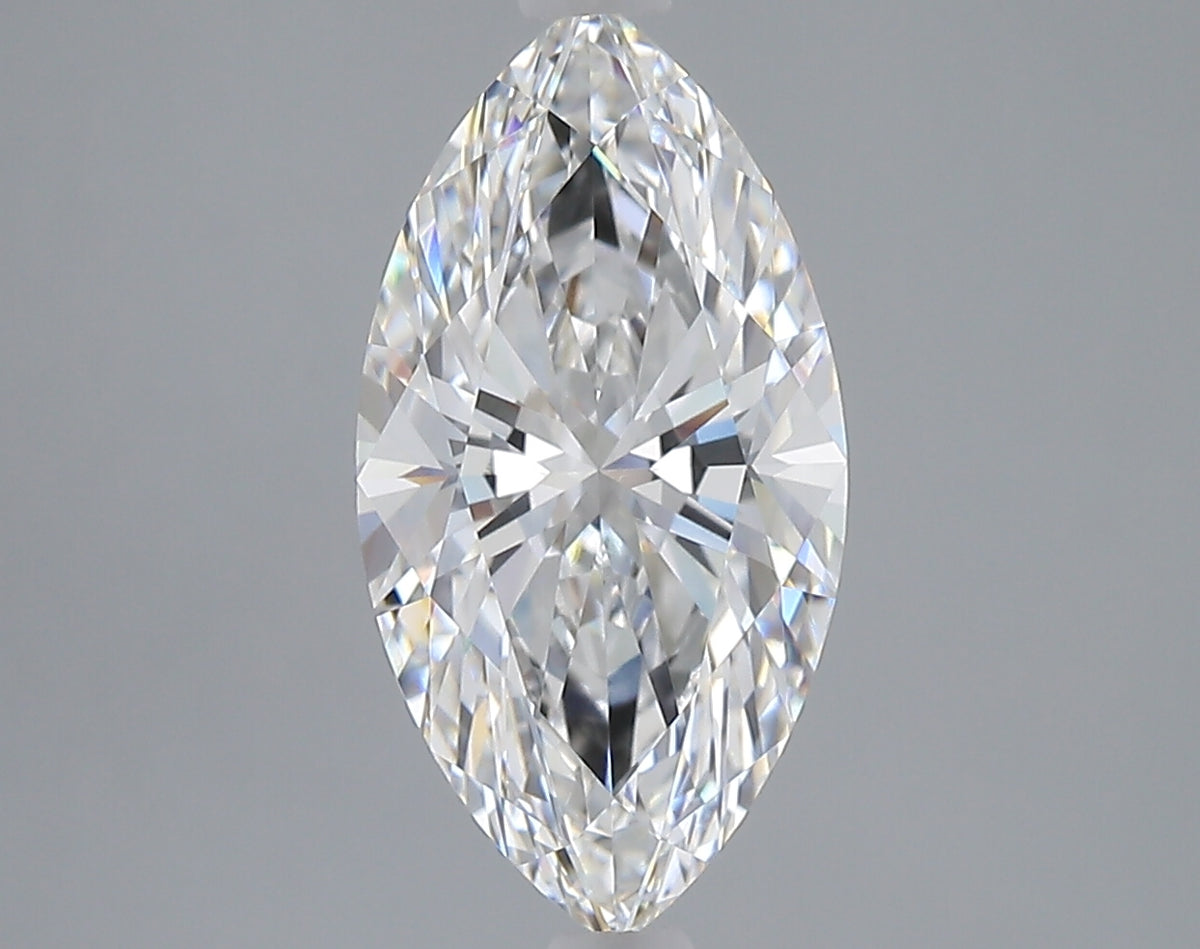 2.76 carat marquise lab grown diamond E color VVS2 clarity
