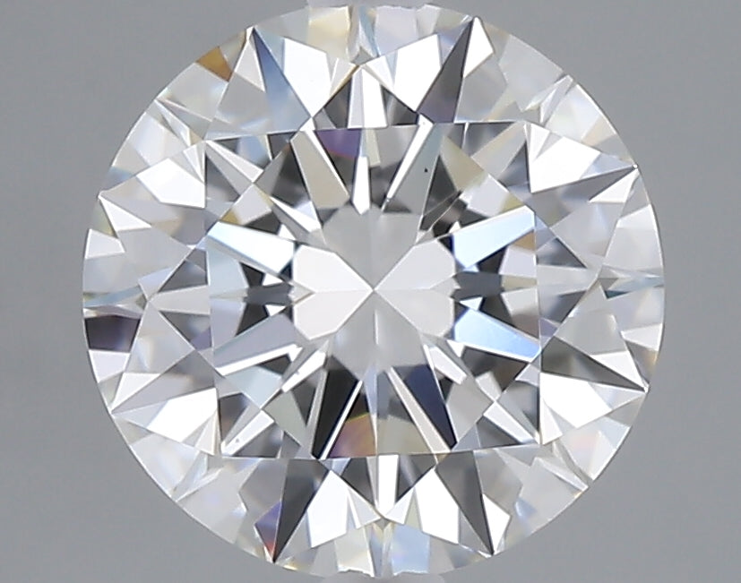 3.02 carat round lab grown diamond F color VS1 clarity