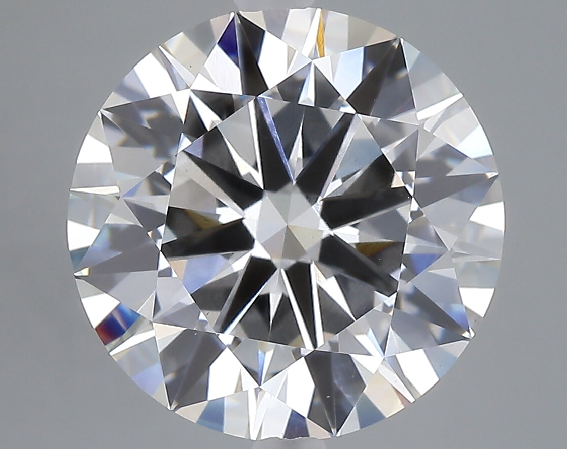 7.02 carat round lab grown diamond F color VS1 clarity